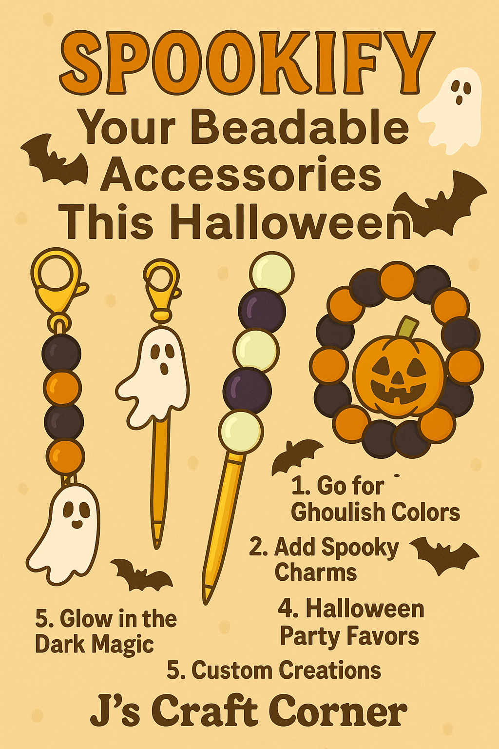 Spookify Your Beadable Accessories This Halloween